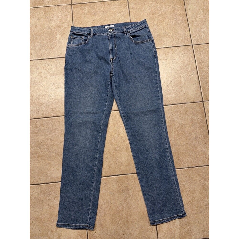 Johnnie O Jeans Mens 36x32 Blue Denim Anaheim Stretch Lightweight 5 Pocket